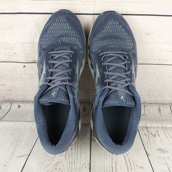 Mizuno Wave Horizon 5 Running Shoes grey Men's Size 13 - Picture 6 of 8